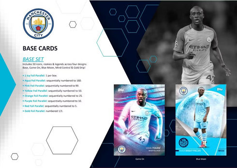 2023-24 Topps Soccer Manchester City Team Set